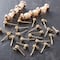 12 Pack: Gold Earring Post Ball Tops, 4mm by Bead Landing™